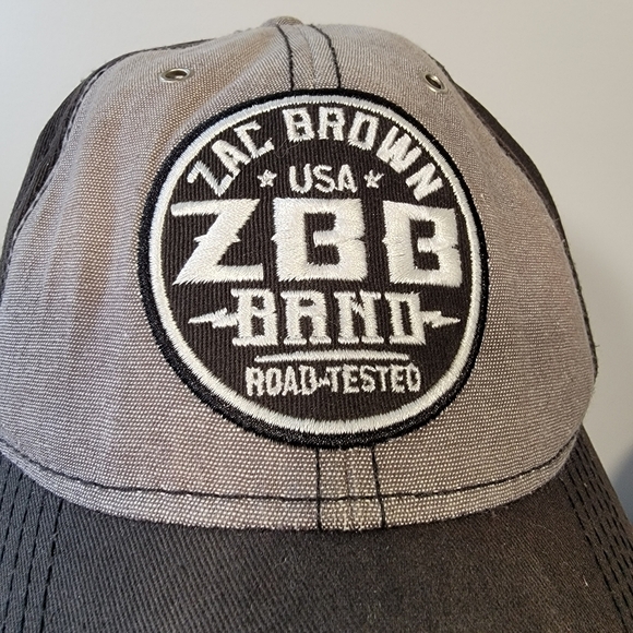 Zac Brown Band Ball Cap Embroidered Patch - Picture 3 of 15